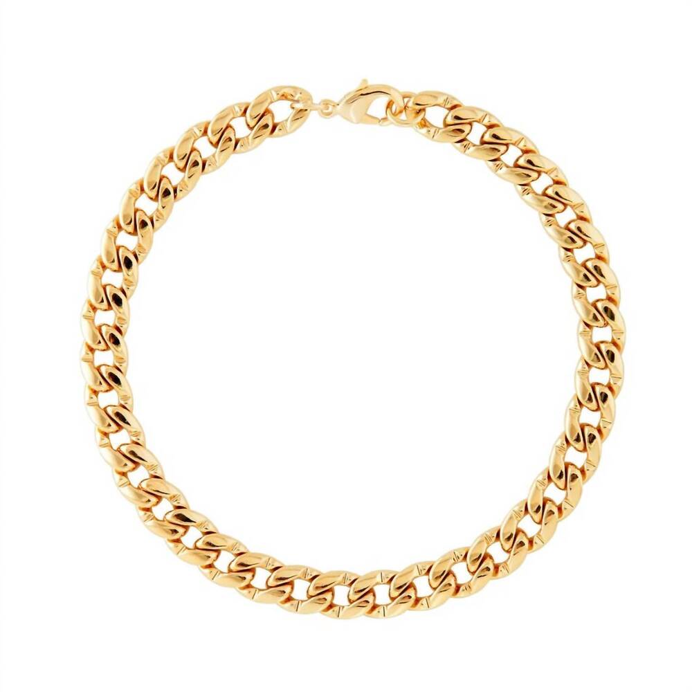 NEW MARTHA CALVO women's libre necklace in gold